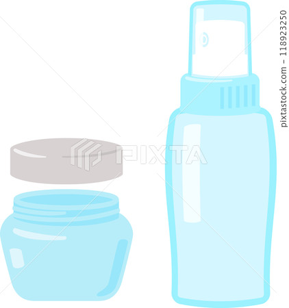 玻璃霜盒和噴霧瓶 118923250