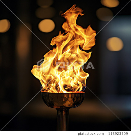 Clean burning flame 118923509