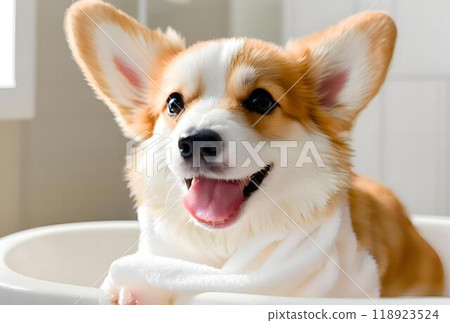 Too cute Corgi/Illustration Too cute Corgi/Illustration 118923524