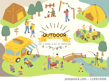 喜歡戶外活動的人 118924006