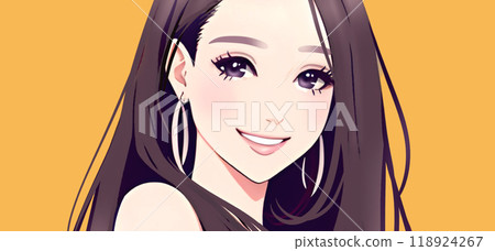 婦女和女孩插畫素材 婦女和女孩插畫素材 118924267