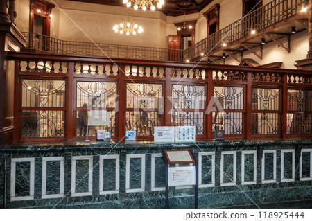 被指定為重要歷史文化遺產的紅磚建築的內部景觀 被指定為重要歷史文化遺產的紅磚建築的內部景觀 118925444