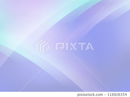 神秘的紫色和綠色漸變抽象向量背景圖，如北極光 118926354