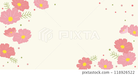 宇宙插畫長方形框架素材 宇宙插畫長方形框架素材 118926522