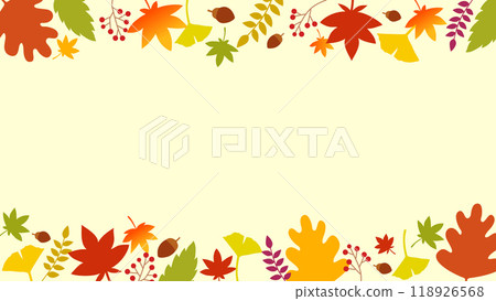 可愛的秋天風景 可愛的秋天風景 118926568