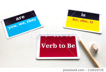 English learning cards on table English learning cards on table 118928538