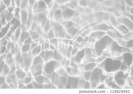 Abstract white transparent water shadow surface texture natural ripple background Abstract white transparent water shadow surface texture natural ripple background 118928942