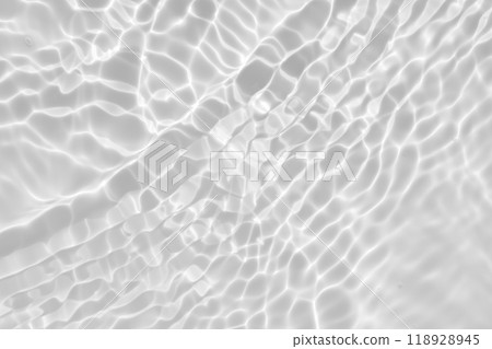 Abstract white transparent water shadow surface texture natural ripple background Abstract white transparent water shadow surface texture natural ripple background 118928945