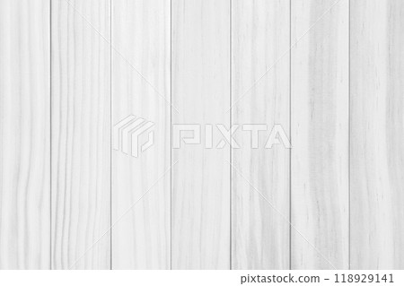 old white pine wood plank wall texture background 118929141