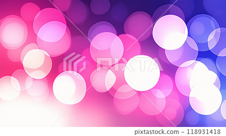 A calm abstract background image of pink bokeh 118931418