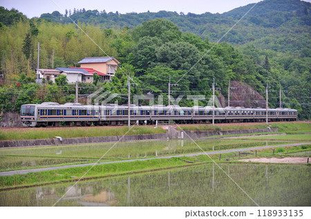 福知山線道場三田JR西日本207系列F1編組(網幹) 福知山線道場三田JR西日本207系列F1編組(網幹) 118933135