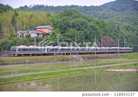 Fukuchiyama Line Dojo-Sanda JR West 207 series S63 train (Aboshi) Fukuchiyama Line Dojo-Sanda JR West 207 series S63 train (Aboshi) 118933137