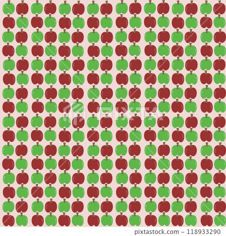 Red and green apple background with sweet and sour taste 118933290
