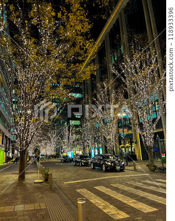 Champagne Gold Illumination in Marunouchi 118933396