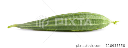 fresh luffa acutangula isolated on white background 118933558