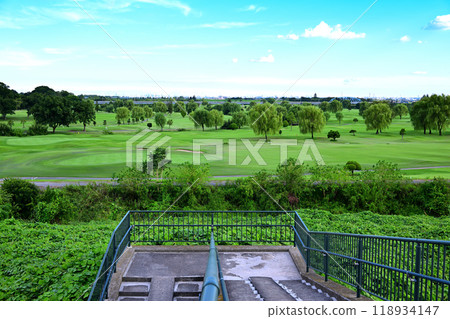 從上江橋眺望荒川下游 118934147