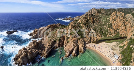 Most beautiful beaches of Saerdegna island , northern part, Costa Paradiso - Cala li Cossi beach Most beautiful beaches of Saerdegna island , northern part, Costa Paradiso - Cala li Cossi beach 118934526