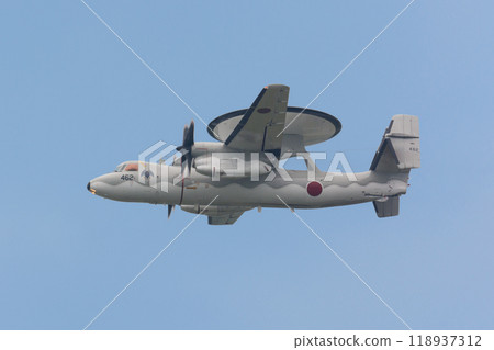 Air Self-Defense Force E-2C Hawkeye in flight 118937312