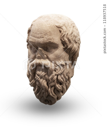 Marble bust of Socrates Marble bust of Socrates 118937518
