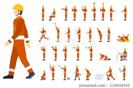 平面圖:工人側組(橘色) 平面圖:工人側組(橘色) 118938345