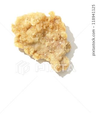 Fried chicken photographed on a white background Fried chicken photographed on a white background 118941125