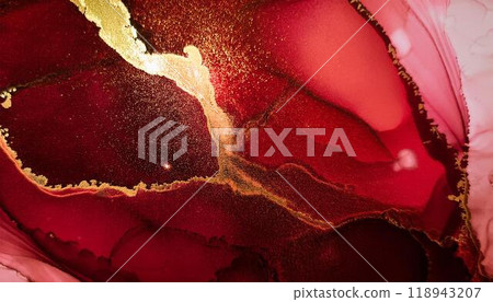 Alcohol ink style background_deep red 2 Alcohol ink style background_deep red 2 118943207