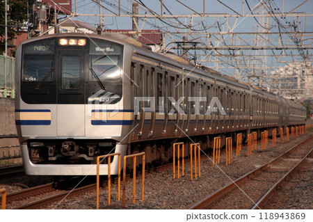 JR總武快速線高速行駛的E217系列列車（未更新）_2009年9月23日拍攝 118943869