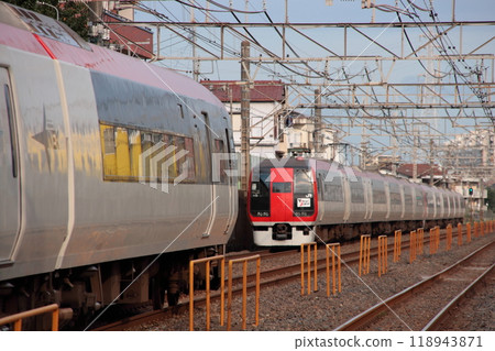 The Narita Express, a 253 series express train running on the Sobu Rapid Line, a major trunk line, photographed on 2009/9/23 118943871