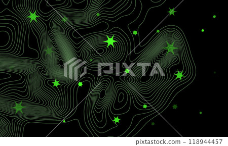 Star funky line retrofuturism. Abstract retro wave lines. Metaverse y2k background. Star funky line retrofuturism. Abstract retro wave lines. Metaverse y2k background. 118944457