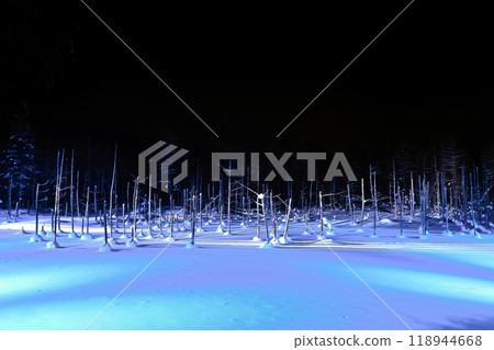 Light up's blue pond 118944668