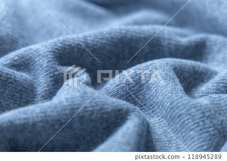 Textile background soft cashmere texture. Wool products. 118945289