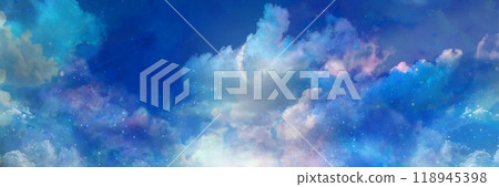Mysterious heaven background illustration of pastel colored cumulonimbus clouds (vertical composition) Mysterious heaven background illustration of pastel colored cumulonimbus clouds (vertical composition) 118945398