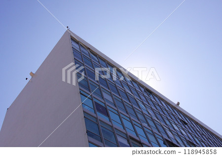 Buildings and blue sky in Brasilia, Brazil Buildings and blue sky in Brasilia, Brazil 118945858