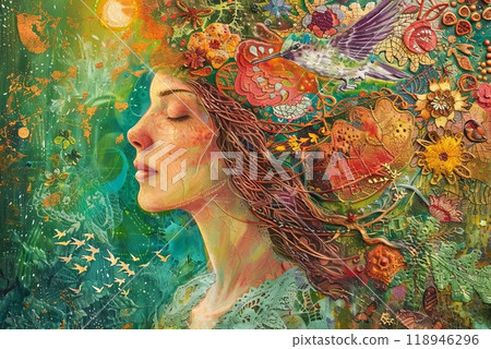 Summer Solstice: A celestial event marking the longest day of the year. 118946296