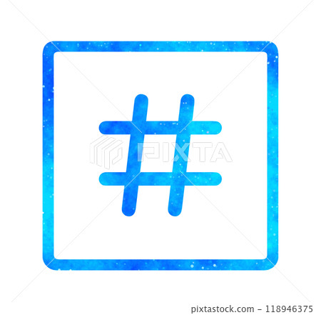 藍色星空標籤 118946375