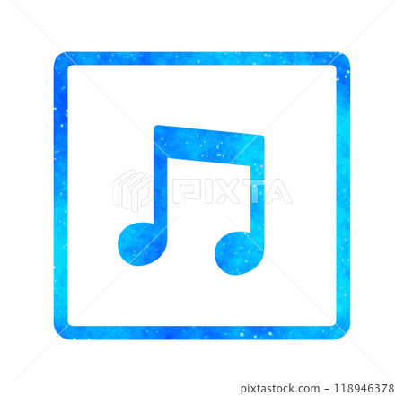 藍色星空|音符標記 118946378