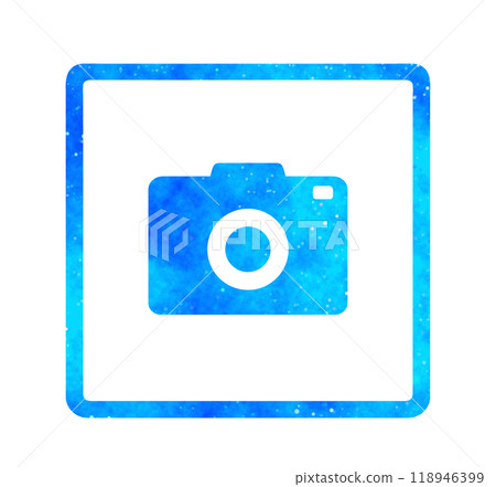 Blue starry sky | Camera icon 118946399