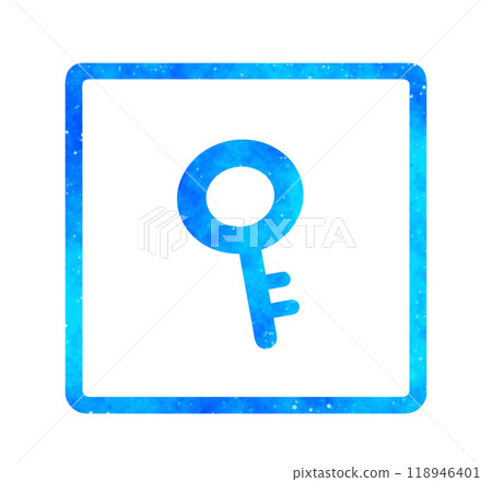 Blue starry sky | Key icon Blue starry sky | Key icon 118946401
