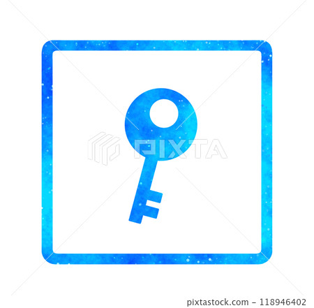 Blue starry sky | Key icon 118946402
