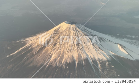 Aerial photography of Mount Fuji Aerial photography of Mount Fuji 118946854