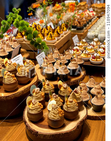 Autumn Sweets Buffet Autumn Sweets Buffet 118947094