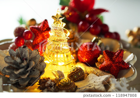 聖誕裝飾品圖像 118947808