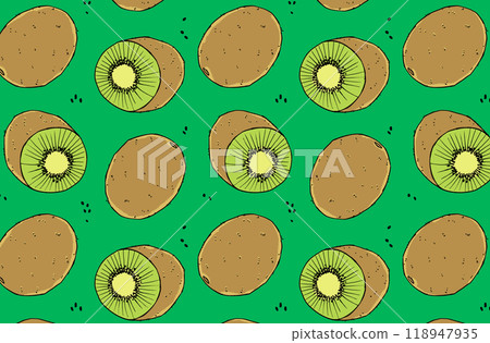 多彩奇異果壁紙 118947935