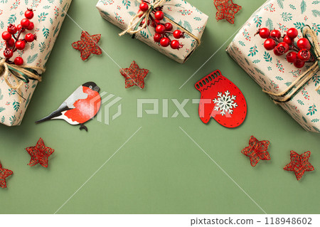 Christmas festive background Christmas festive background 118948602