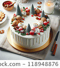 聖誕裝飾蛋糕 118948876