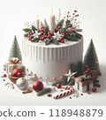 聖誕蛋糕 118948879
