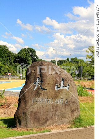Daisen seen from the Daisen parking area 118949277