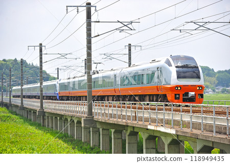 常盤線 神立~高濱 JR東日本 E653系 K352+K302編組(勝田)超級日立 常盤線 神立~高濱 JR東日本 E653系 K352+K302編組(勝田)超級日立 118949435