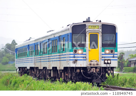 久留裡線 久留裡-田原田 JR東日本 木葉38-1+木葉37-1002（幕張） 118949745