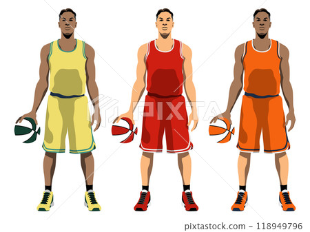 Basketball player 118949796
